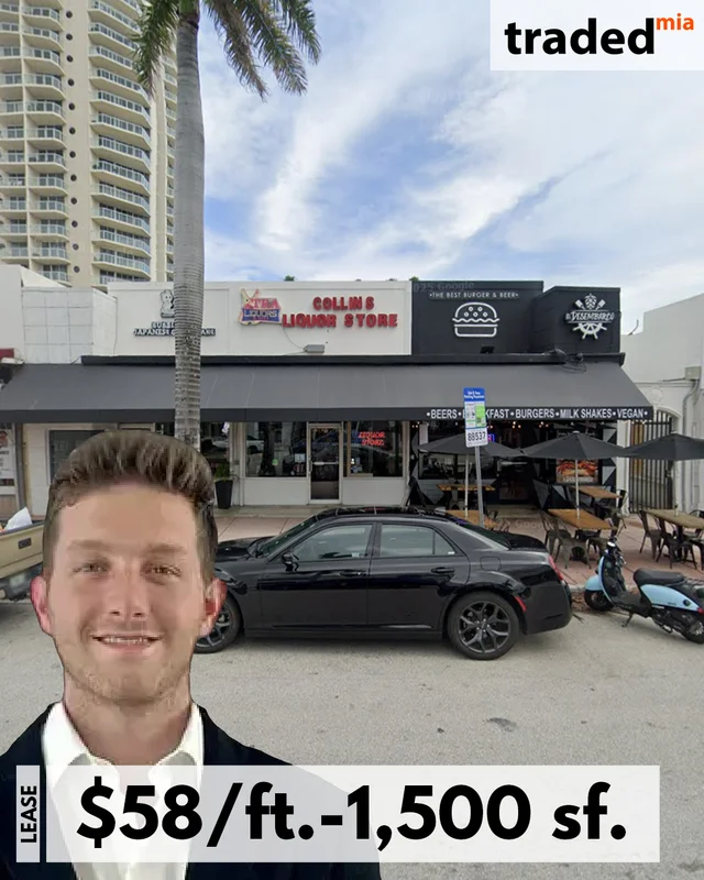 LeaseFlorida's Jerika Properties Leases Retail Space To Banchero At 7315 Collins Avenue