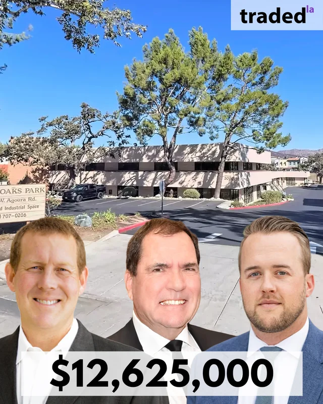 Dunbar Real Estate Investment Management Acquires Mixed-Use Complex In Westlake Village For $12.625M