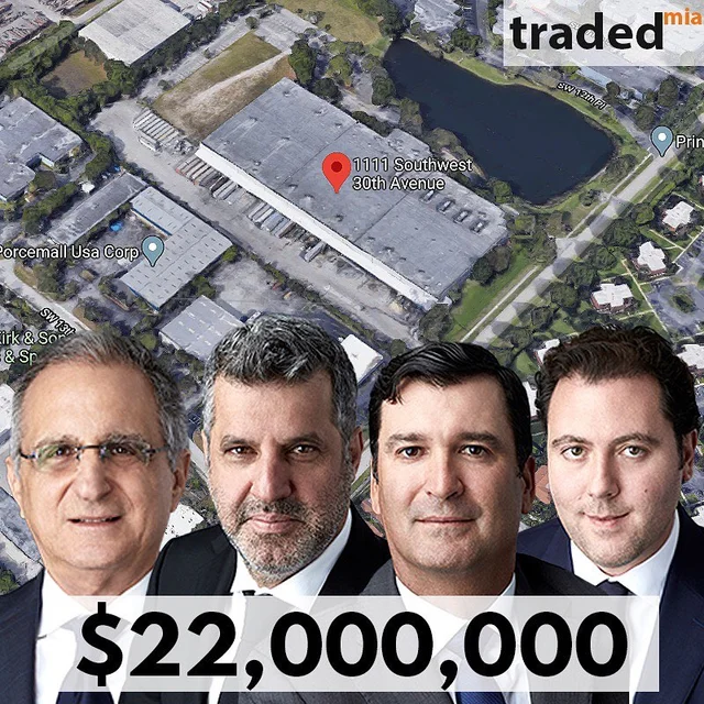 Elion Partners Acquires Industrial Property In Deerfield Beach For $22M