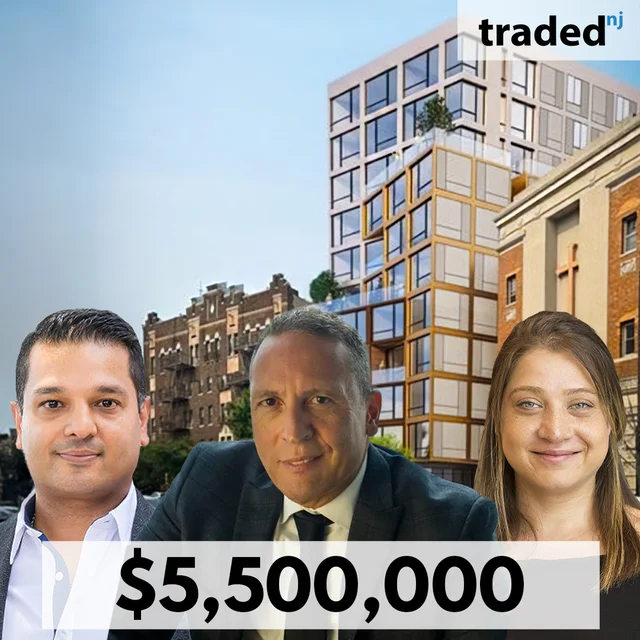 Amar Mody, Basilio Rivera & Megha Moza Of Sotheby's International Realty Sell Development Site In Jersey City For $5.5M