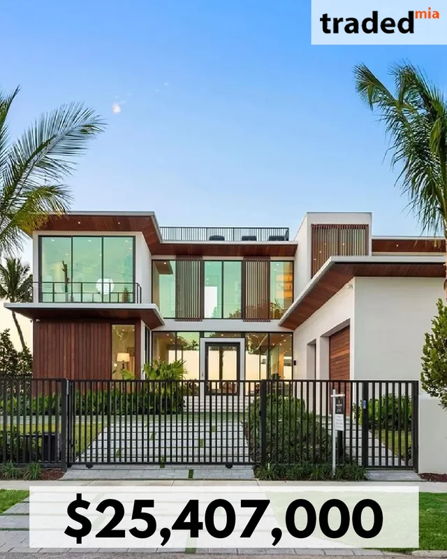 Jonathan Cox Purchases Land At 4774 North Bay Road Miami Beach For $25.4 Million From Philip Gross
