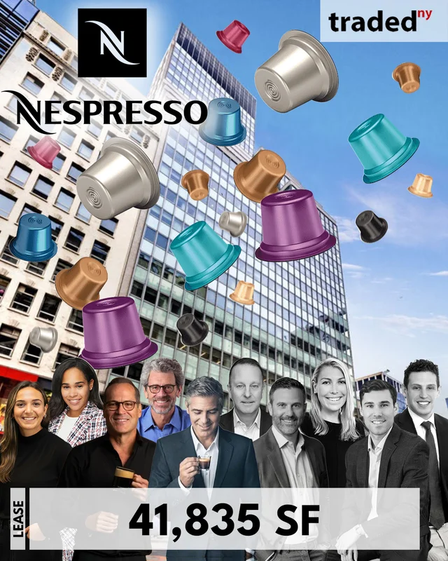 Alfonso Gonzalez Loeschen Of Nespresso Renews Office Lease At 111 West 33rd Street For Seven Years