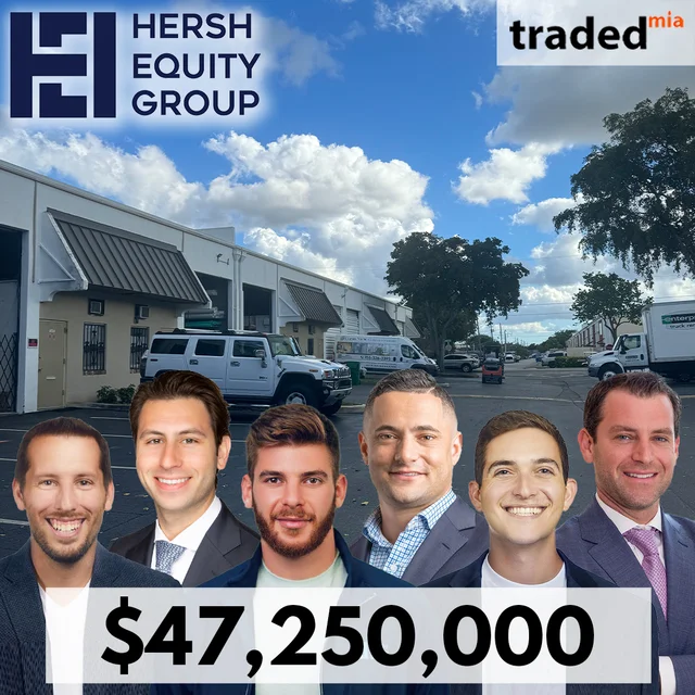 Hersh Equity Group Acquires Industrial Portfolio In Hollywood Florida For $47.25 Million