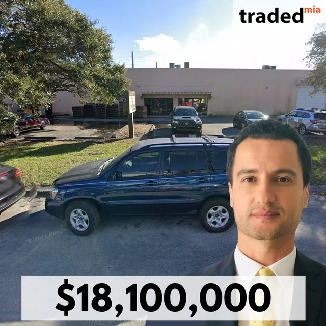 Quantum Purple LLC Acquires Industrial Property In Doral For $18.1M