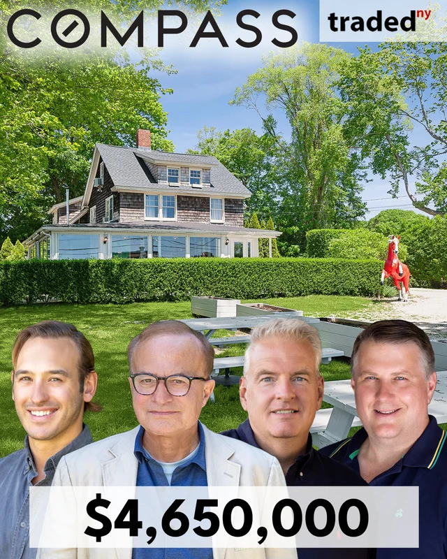 Iconic Sagaponack Restaurant Sells For $4.65M With Hal Zwick & Jeffrey Sztorc As Brokers
