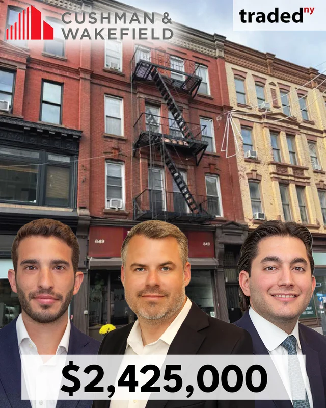 Kostek Skirukha Acquires Mixed-use Property At 849 Manhattan Avenue For $2,425,000