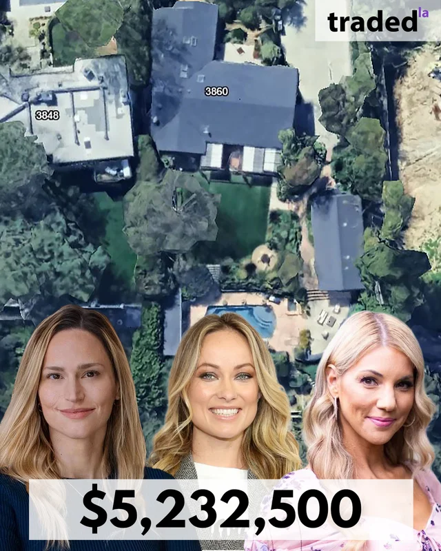 Olivia Wilde Sells Studio City Home For $5.23M With Brokers Daria Greenbaum & Jennifer Winston