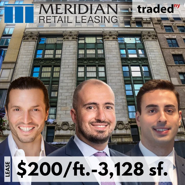 Medrite Urgent Care Leases Retail Space At 176 Broadway In New York With Tenant's Rep Gary Trock & Zach Parisi - CBRE And Landlord's Rep Ben Biberaj & Elliot Wygoda - Meridian Retail Leasing