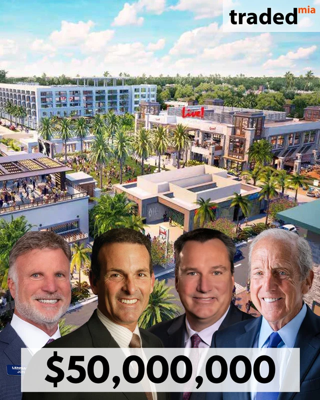 Jon Jaffe And Stuart Miller Of Lennar Acquire 20-Acre Development Site In Pompano Beach For $50M