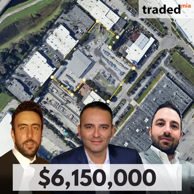 Industrial Property In Pompano Beach Sold For $6.15M With Brokers Roberto Susi And Jeremy Sebbagh