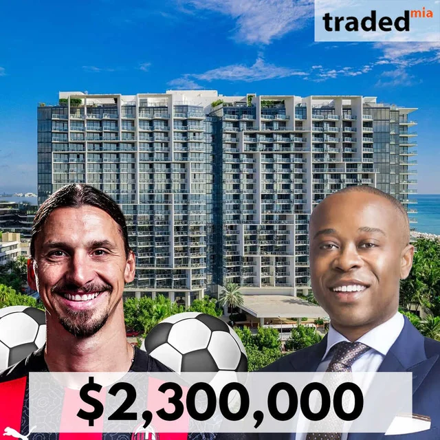 Zlatan Ibrahimović Sells W South Beach Condo For $2.3M