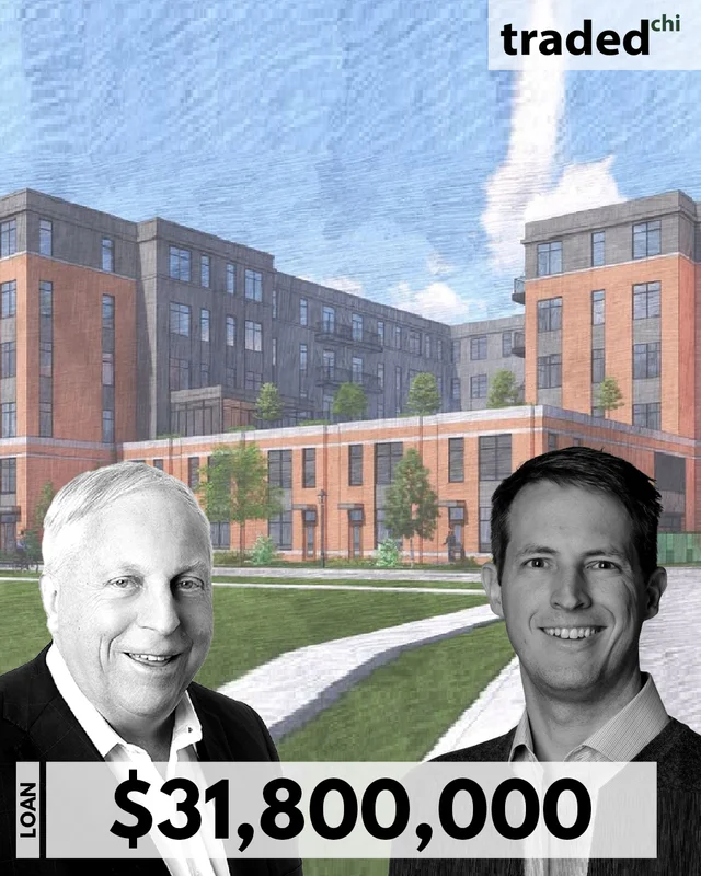 Chad Broderick And Jim McShane Secure $31.8M Construction Loan For Downers Grove Development Site