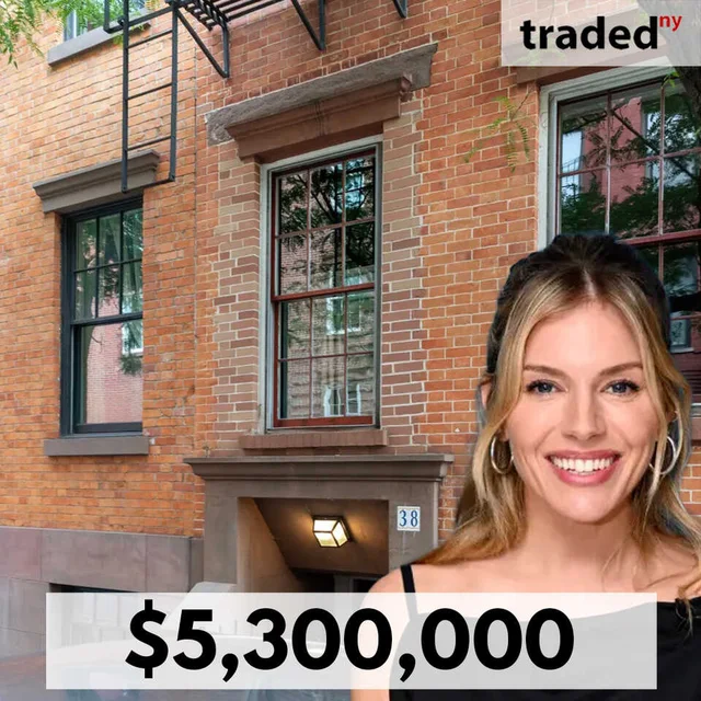 Sienna Miller Sells West Village Townhouse In Manhattan For $5.3M