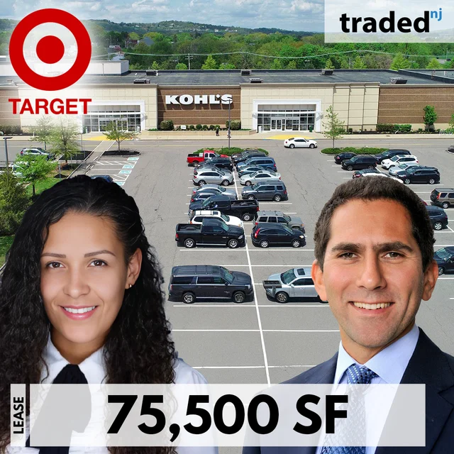 Target Signs Lease For 75500 Square Foot Retail Space At Flemington Marketplace With Vanessa Fernandez-Kelty And Jeffrey Howard