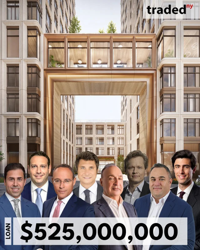 Miki Naftali & David Hochfelder Landlords Secured $525M Construction Loan At 470 Kent Avenue