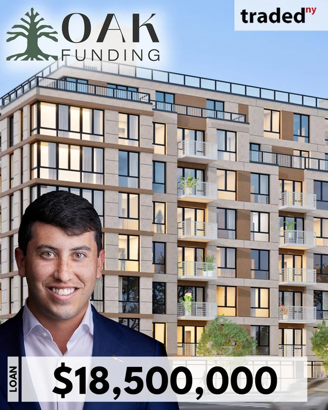 Jeremy Levart Of Oak Funding Provides $18.5 Million Loan For Brooklyn Multifamily Construction