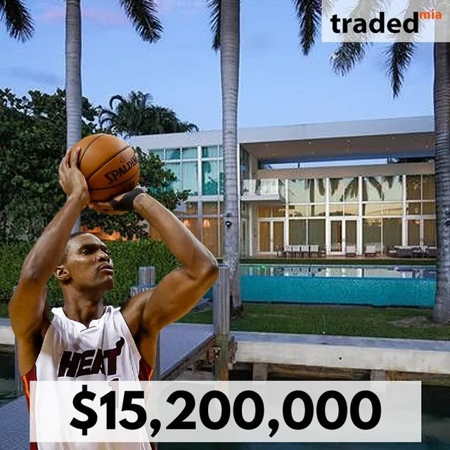 Adrienne Williams Bosh & Chris Bosh Sell Miami Beach SFR For $15.2M