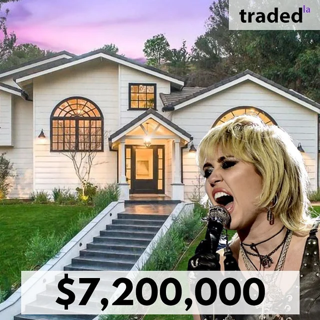 Miley Cyrus Sells Hidden Hills SFR For $7.2M