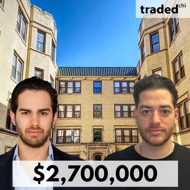 Robert Jacobson Of Lakeshore Property Investments Acquires Multifamily Asset From Jimmy Oppenheimer For $2.7M In Chicago