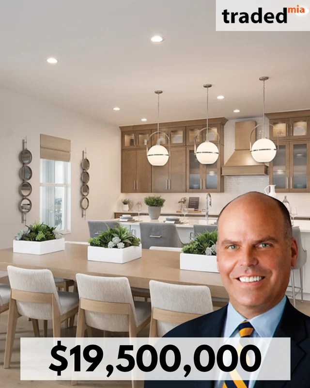 Douglas C. Yearley Jr. Of Toll Brothers Acquires 20.9 Acre Development Site In Parkland For $19.5M