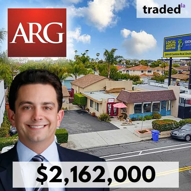 Adam Robinson's RAF Pacifica Group Acquires Mixed-Use Complex In Encinitas For $2.16M