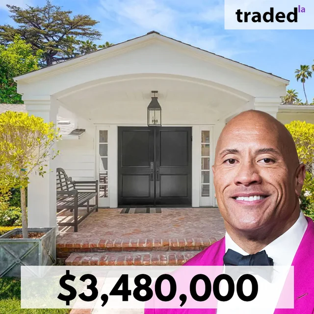 Dwayne The Rock Johnson Acquires Encino SFR For $3.48M
