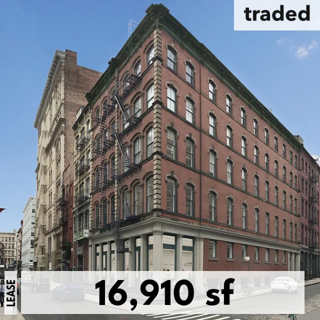 Maria Tash Leases 16910 Square Feet At 30 Howard St New York With Intercontinental Real Estate Corporation