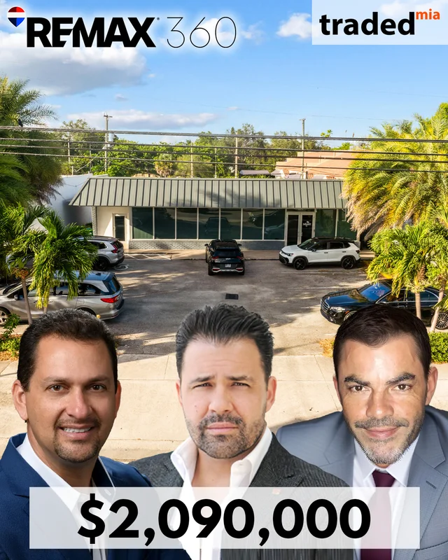 Office Building In Miami Sold For $2.09M Represented By Agustin Duarte And Frank Alexander Garcia