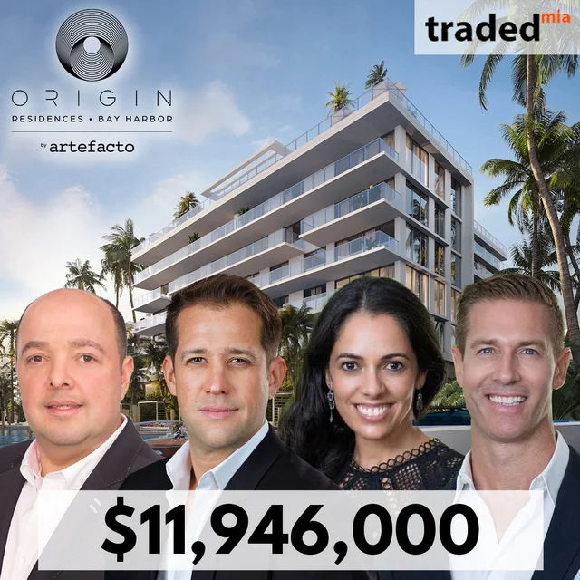 Origin Residences Sells Four Condos For $11.95M With David Siddons And Stefania Cambarau As Buyer's Reps
