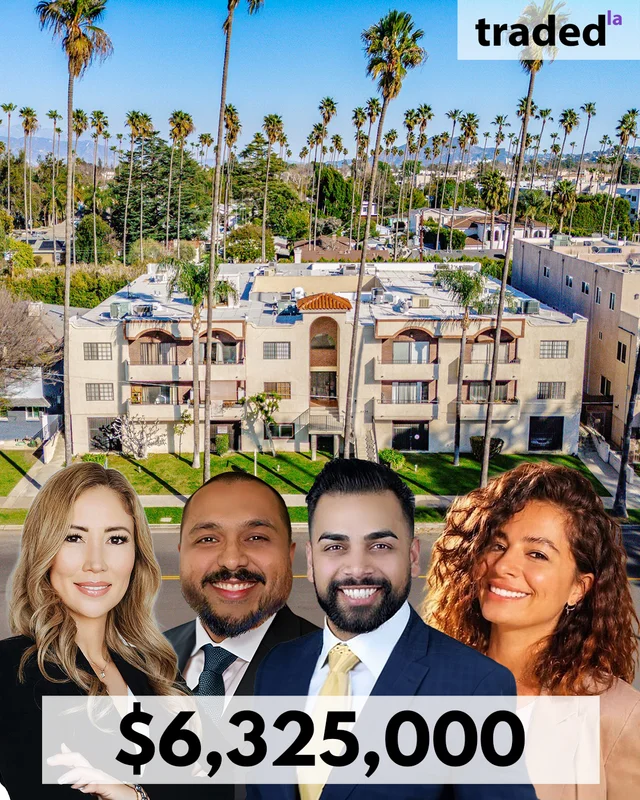 Fred Wol Acquires Multifamily Property In Sherman Oaks For $6,325,000 With Buyer's Representatives Akash Saini, Samuel P. Manoochehri, Leila Partian