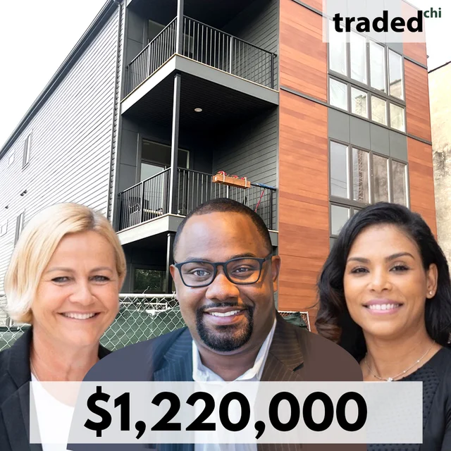 Multifamily Property In Chicago Sold For $1.22M With Buyer's Rep Jerry Brown & Seller's Rep CaseyAnn Reid And Joanna Olszynska