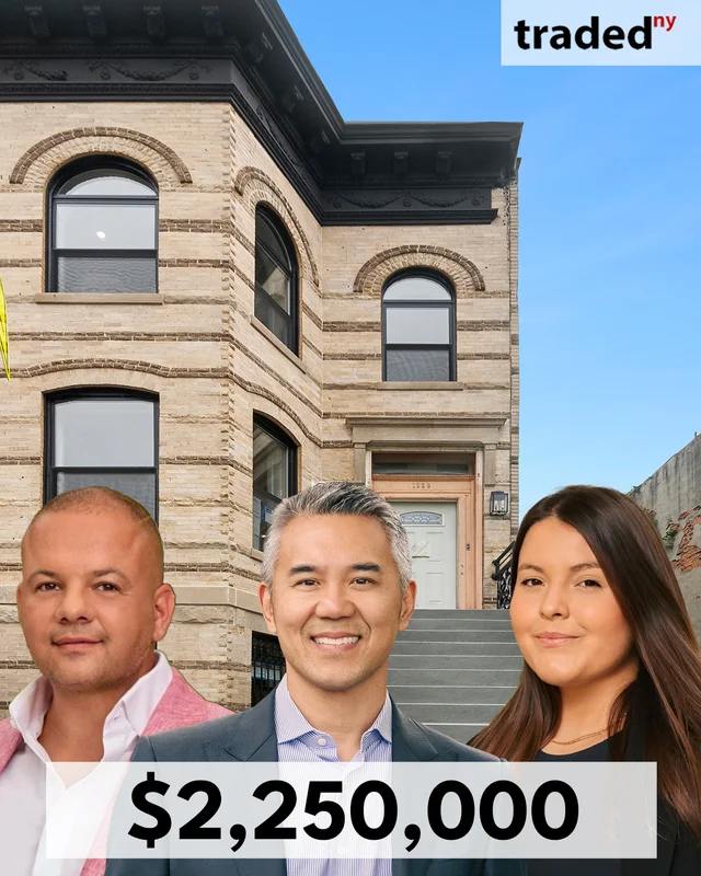 David Lee Purchases MultiFamily Property At 1250 Halsey Street Brooklyn For $2.25M With Rep David Chang & Natalia Harvey