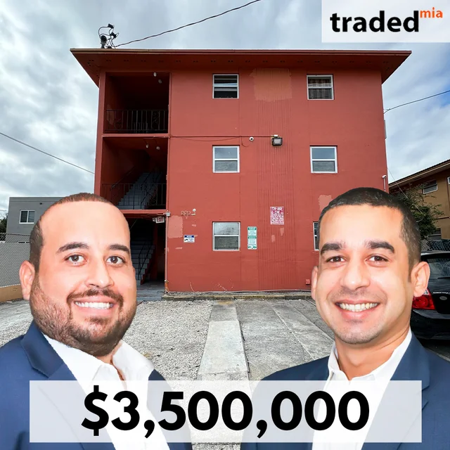 Alberto Fernandez Acquires Multifamily Asset From Izhak Wanounou In Miami For $3.5M