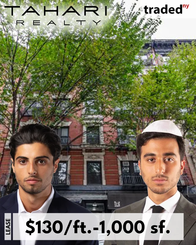 SWABY Leases Retail Space At 237-239 Eldridge Street In Lower East Side With Tahari Realty