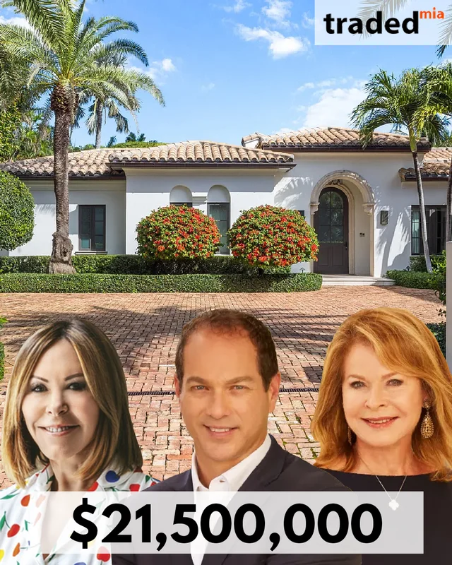 Nancy Goodes Sells Palm Beach Single Family Home For $21.5 Million With Brokers Dana And Paulette Koch