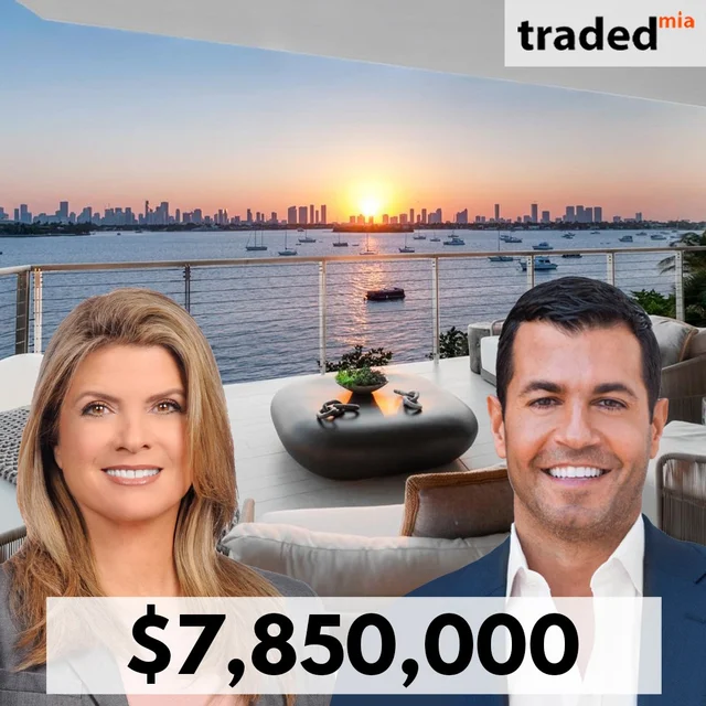Miami Beach Condo At 1300 Monad Terrace 3A Sells For $7.85M With Brokers Dora Puig & Ivan Madera