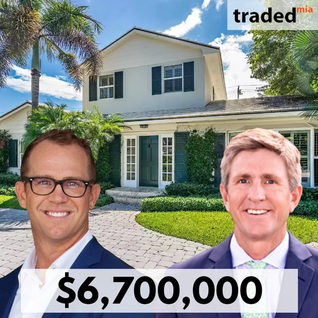 Harry Mitchell Shaw Of S&W Ready Mix Acquires Single Family Home In Palm Beach For $6.7M