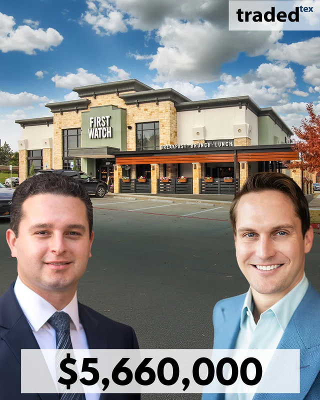 90Ten Sells 5,672-SF First Watch Restaurant In Dallas For $5.66M With SRS Real Estate Partners