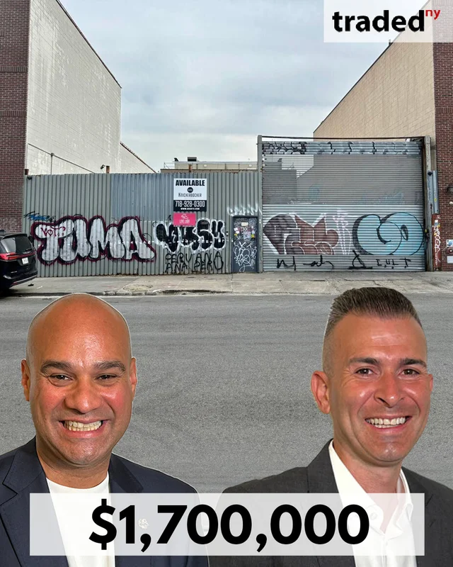 Perry Tischler Purchases Development Site From Joseph Roubeni & Raymond Roubeni For $1.7M