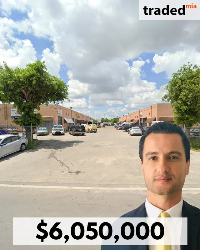 Michael Alaoui Of Marcus & Millichap Represents Seller In $6.05M Miami Industrial Sale