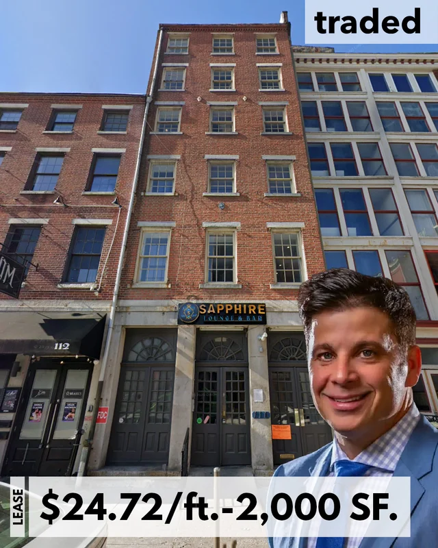 Samschick Micheal Leases Retail Space At 114 Chestnut Street To Il Gusto Restaurant