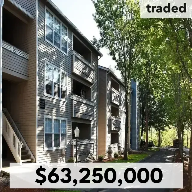 AvalonBay Communities Sells Archstone Redmond Lakeview Apartments For $63.25 Million In Redmond WA