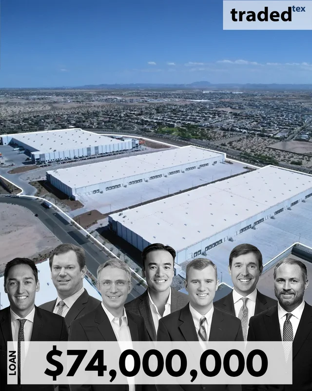 Crow Holdings Capital And Constellation Real Estate Partners Secure $74 Million Loan For Industrial Facility In El Paso