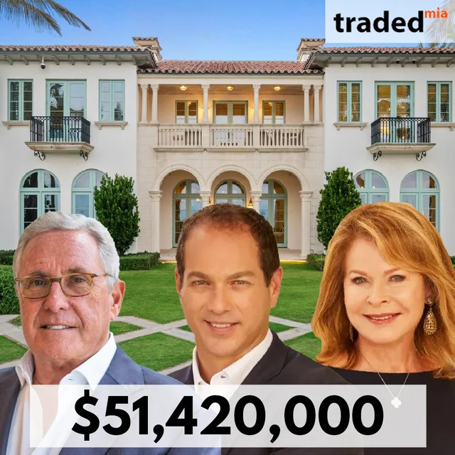 Four Z's LLC Purchases Oceanfront Mansion From Andrew Farkas For $51.42M In Palm Beach