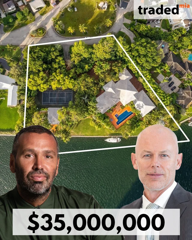 Alex Pirez Of Mocca Group Purchases Waterfront Estate From Michael Dorrell For $35 Million