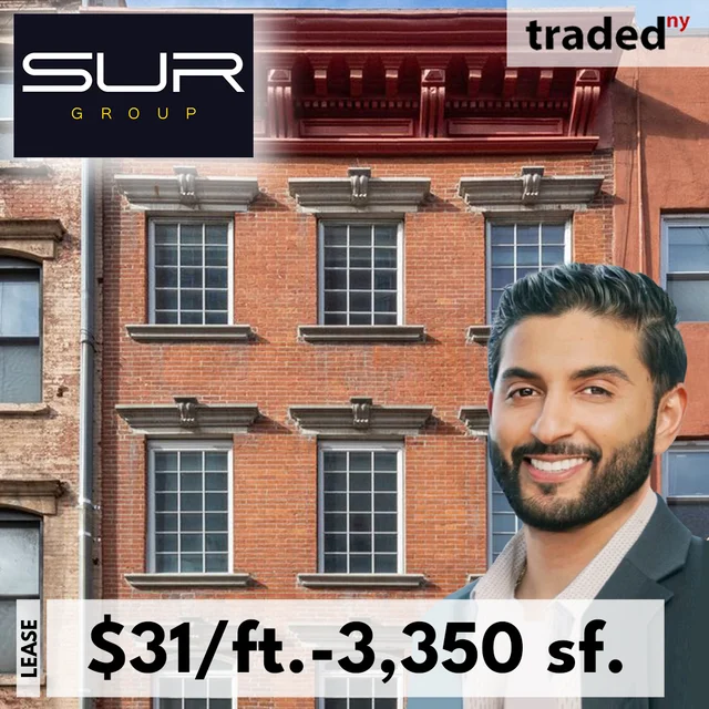 Moore Family Leases Private Residential Townhome From SUR Group In Kips Bay For $31/ft