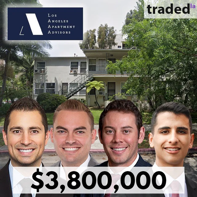 Josh Hill, Glen Scher, And Filip Niculete Broker $3.8M Multifamily Sale At 10939 Ohio Ave