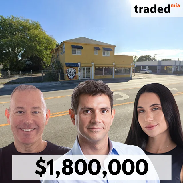 Chariff Realty Group Miami Brokers Sell Miami Retail Property For $1.8M On NW 7th Ave