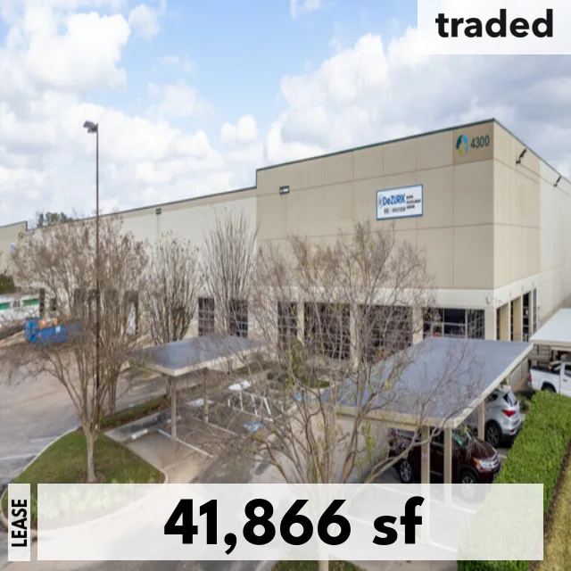 Darren O’Conor And John Ferruzzo Represent Tenant In 41866 Square Feet Lease In Houston