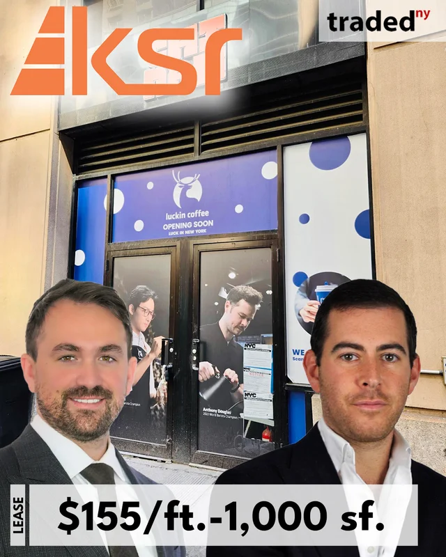 Kevin Lalezarian Leases Retail Space To Luckin Coffee At 100 Maiden Lane In FiDI